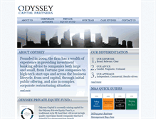 Tablet Screenshot of odysseycapital.com.au